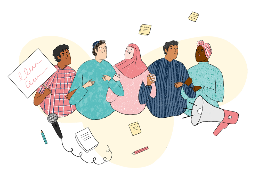 OBR Bildungs- und Öffentlichkeitsarbeit - Illustration